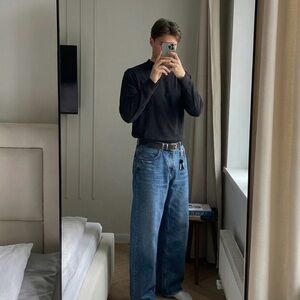 George Classic Black Crew Neck Shirt